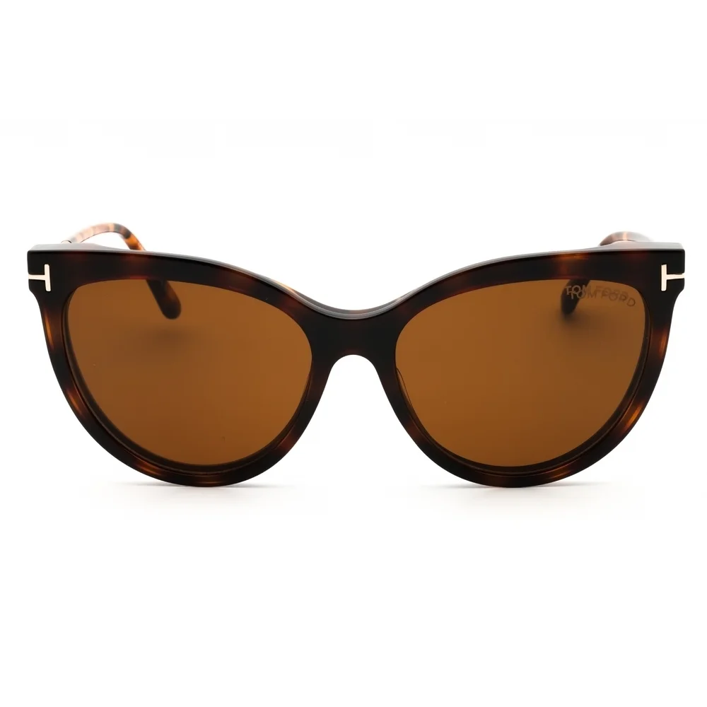 Tom Ford FT5994 Eyeglasses Dark Havana Acetate Cat-Eye